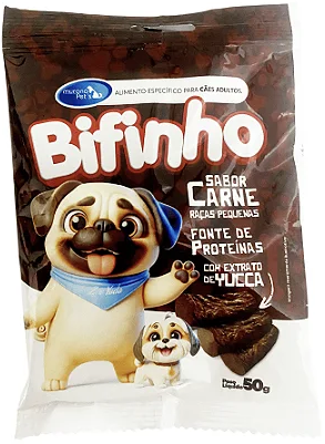 Bifinho Carne para Cães - Raças Pequenas