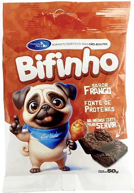 Bifinho Frango para Cães