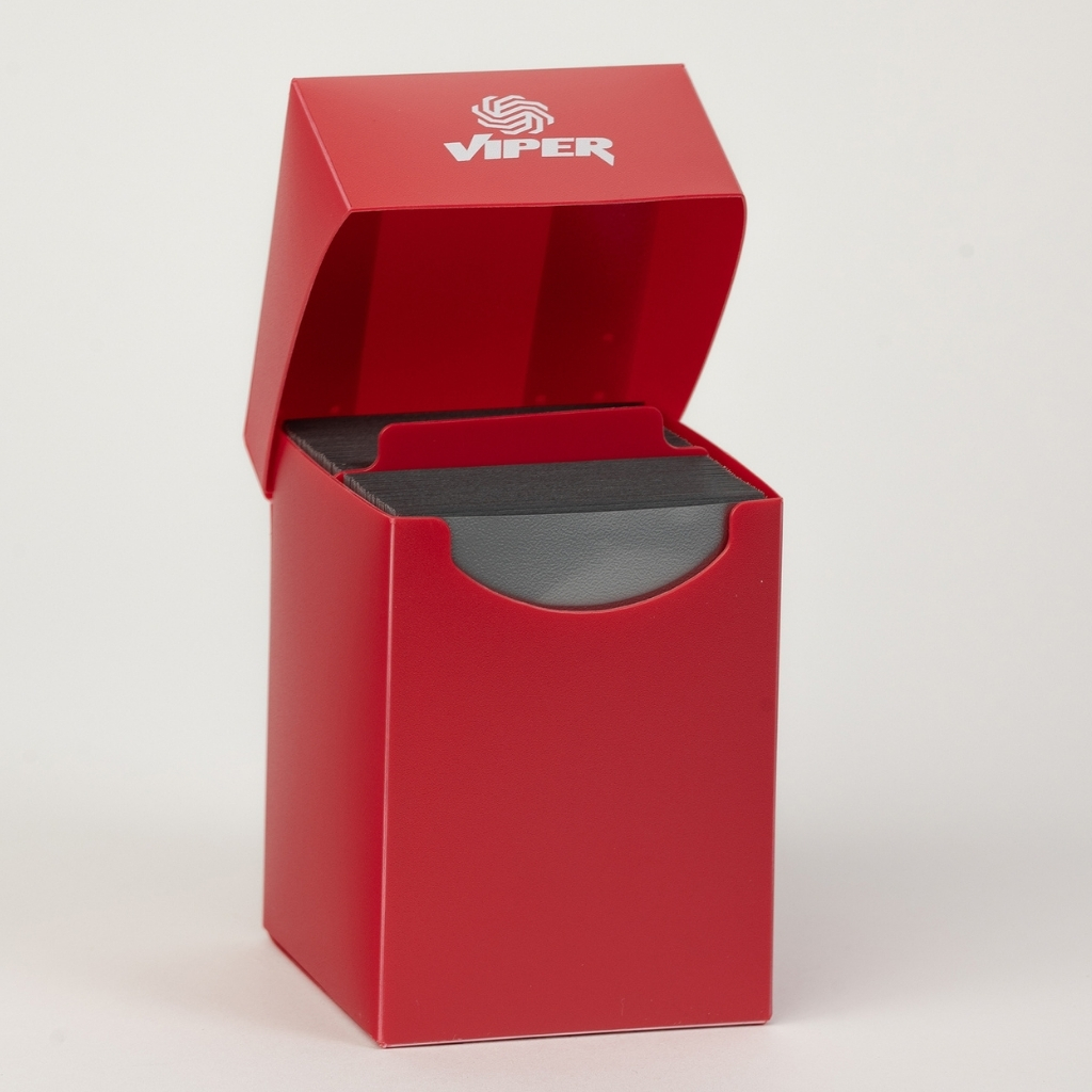 Deckbox Viper Basica PP 100+ [Vermelho] Card Game