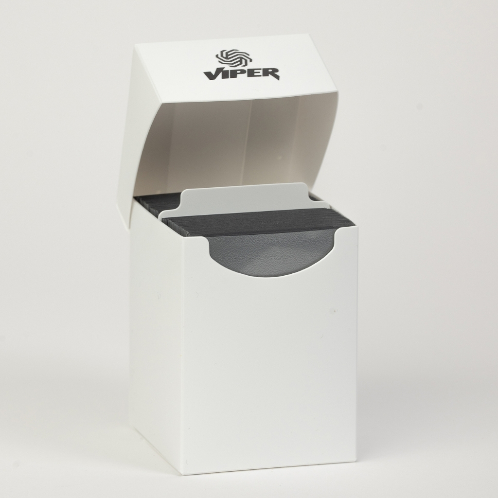 Deckbox Viper Basica PP 100+ [Branco] Card Game