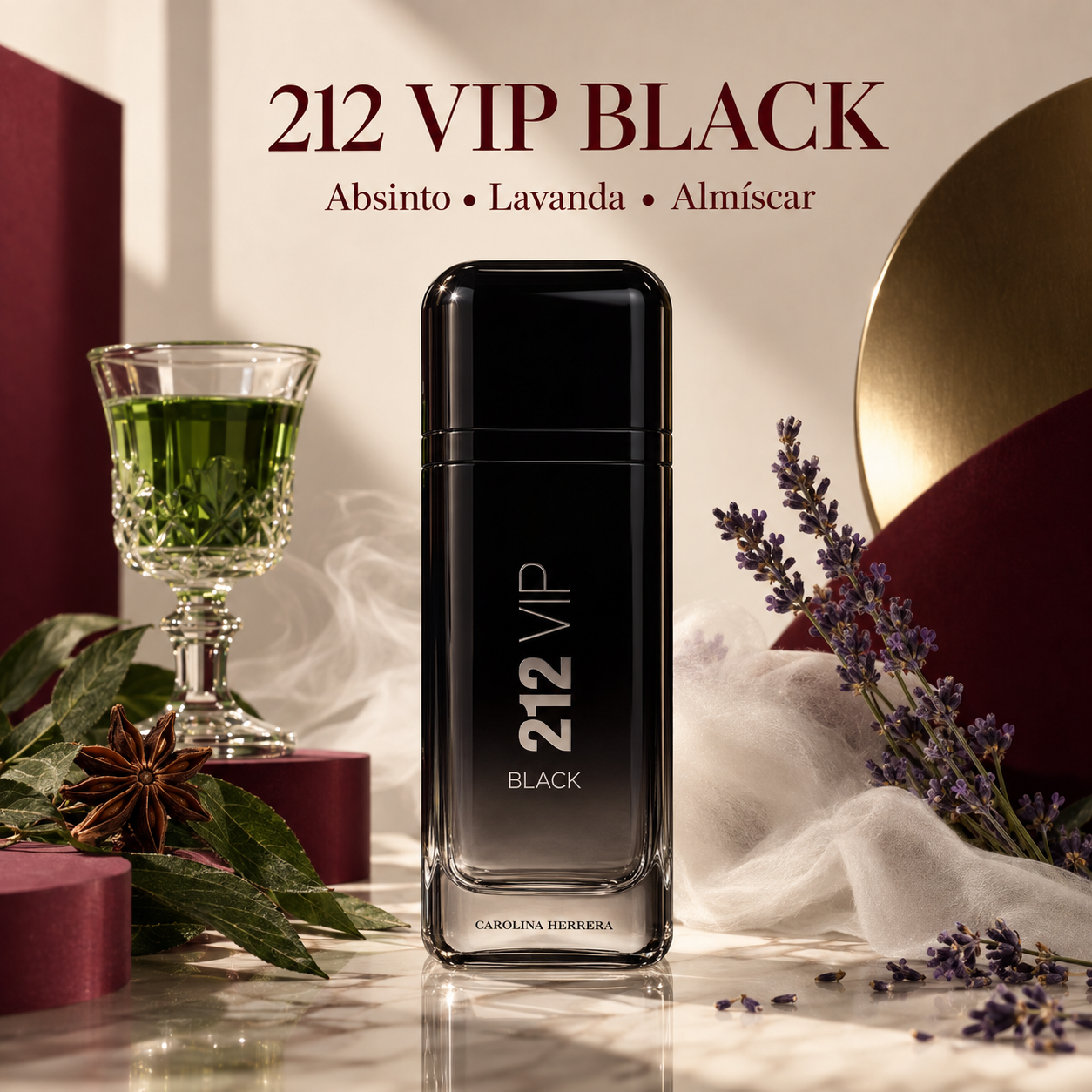 212 VIP Black Carolina Herrera Eau de Parfum