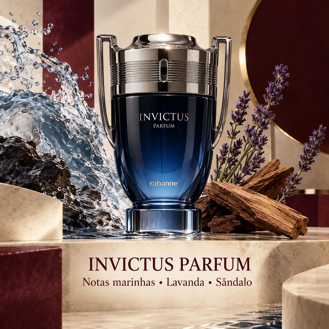 Invictus Parfum Rabanne Masculino Aromático