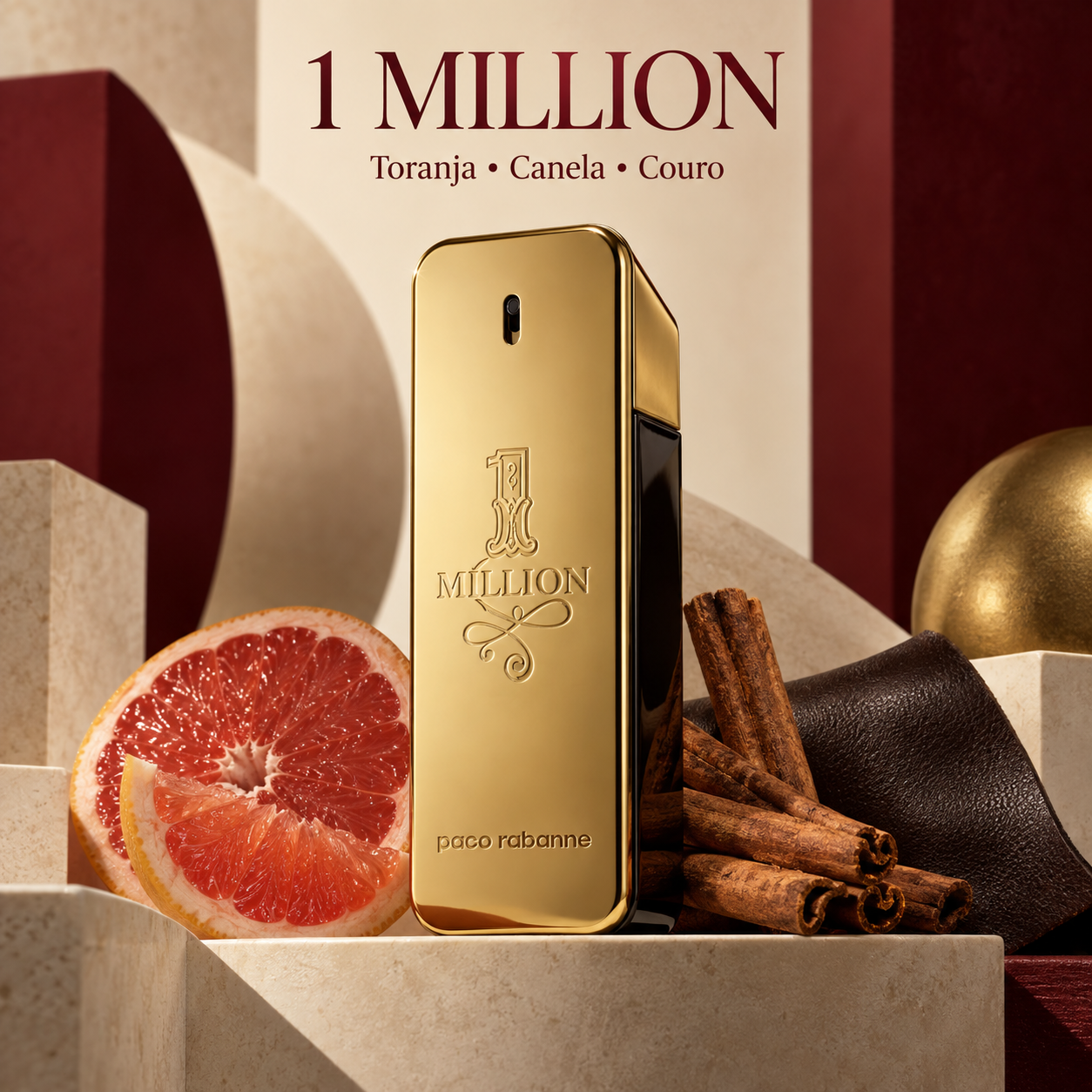 1 Million Rabanne Eau de Toilette Masculino