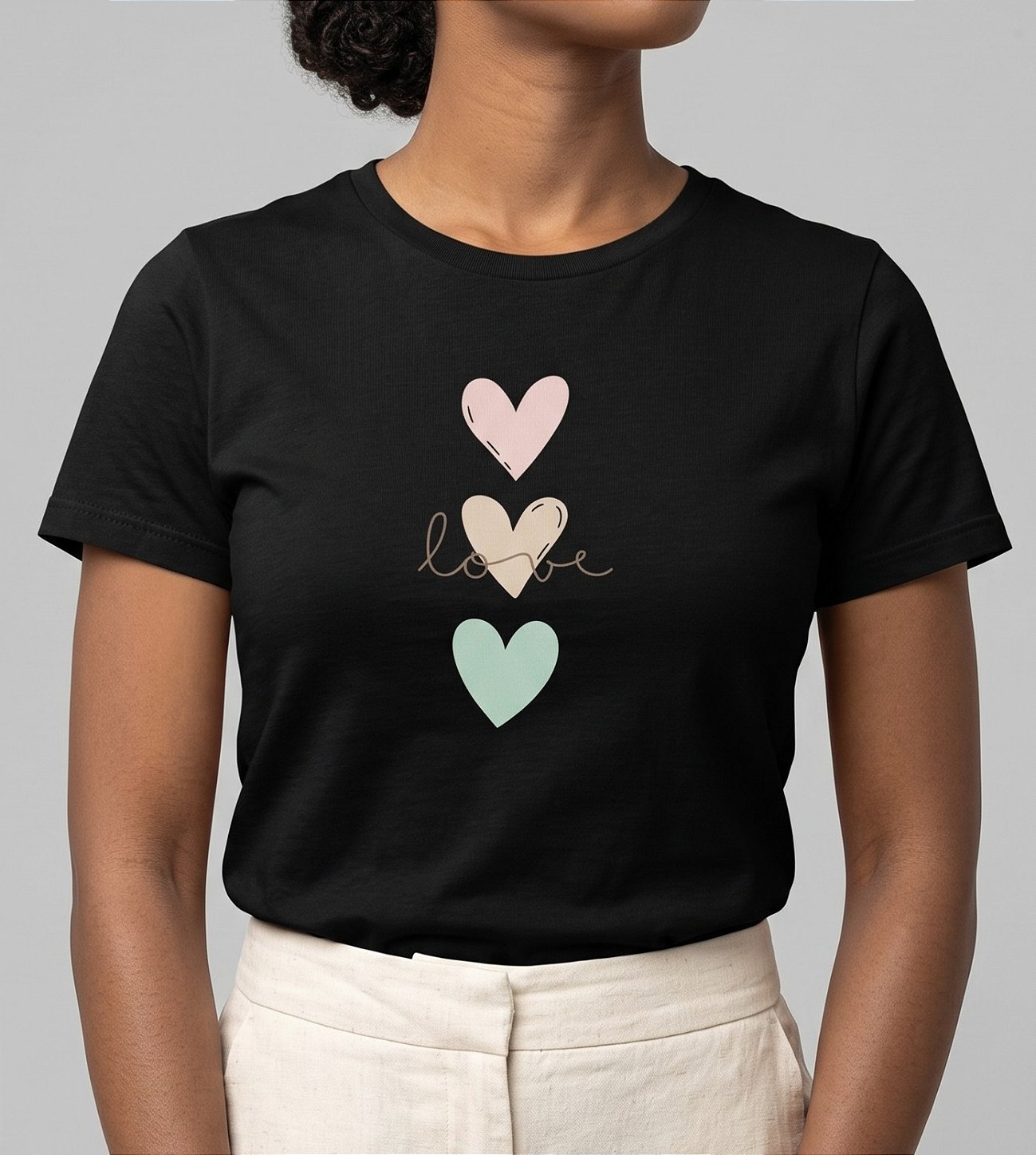 T-shirt Três Corações
