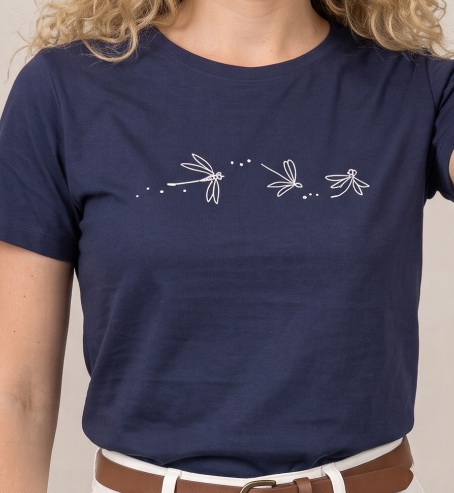 T-shirt Libélulas
