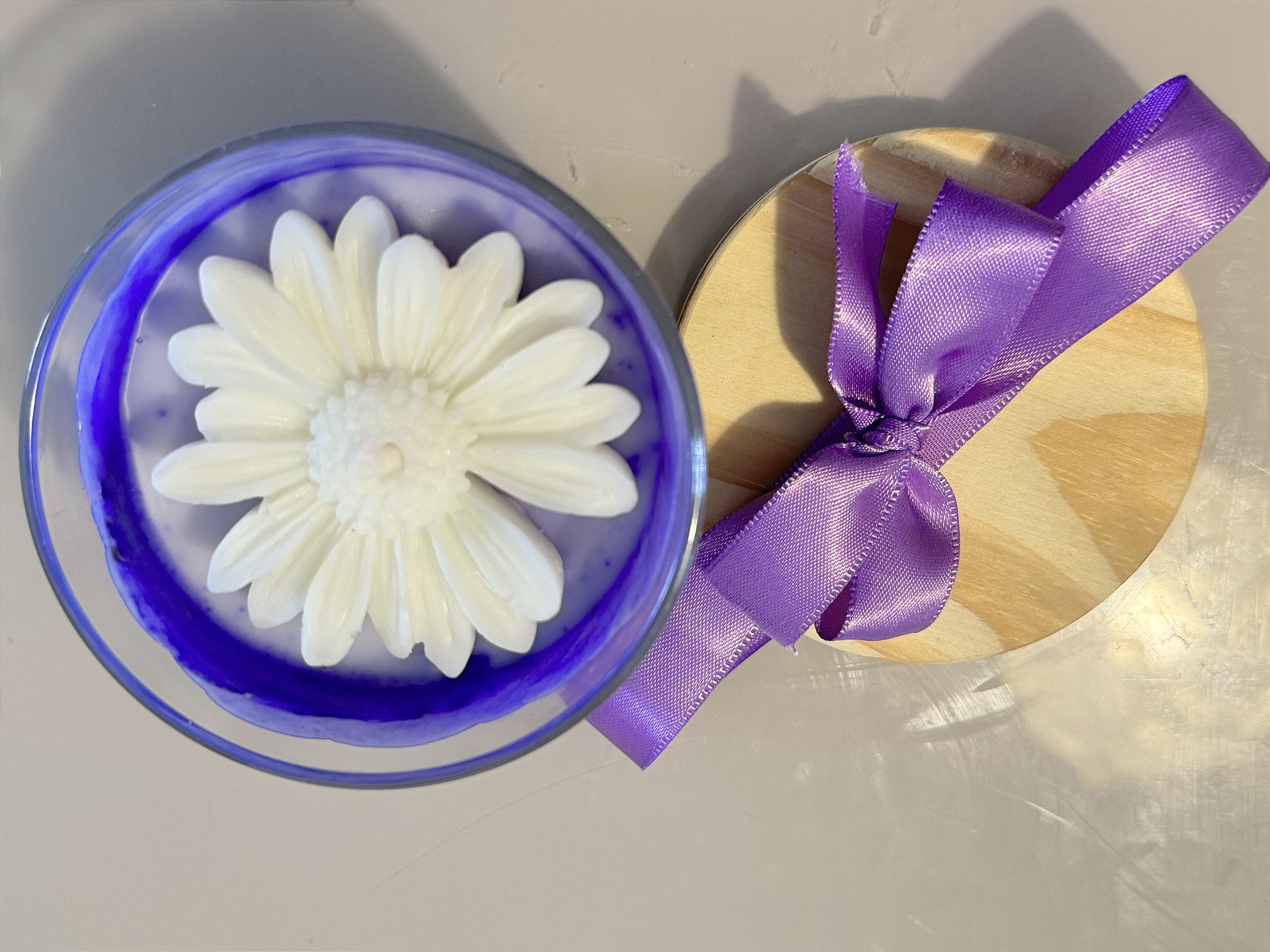 Vela artesanal lavanda francesa