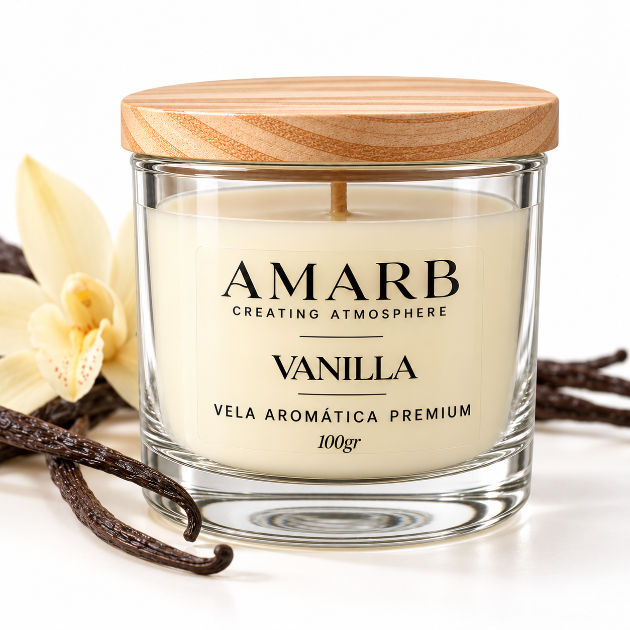 Vela Aromática Essential - Vanilla