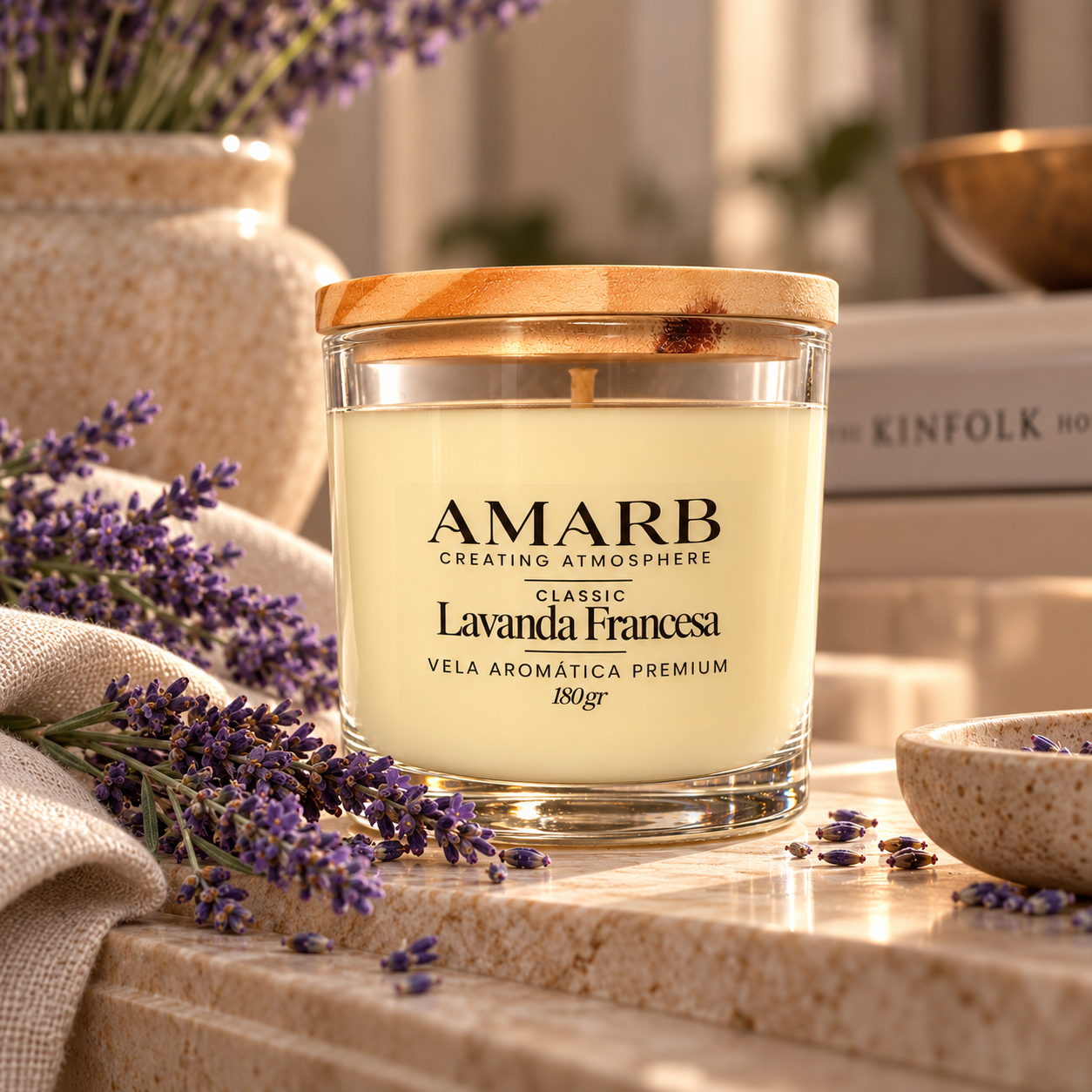 Vela Aromática Classic - Lavanda Francesa