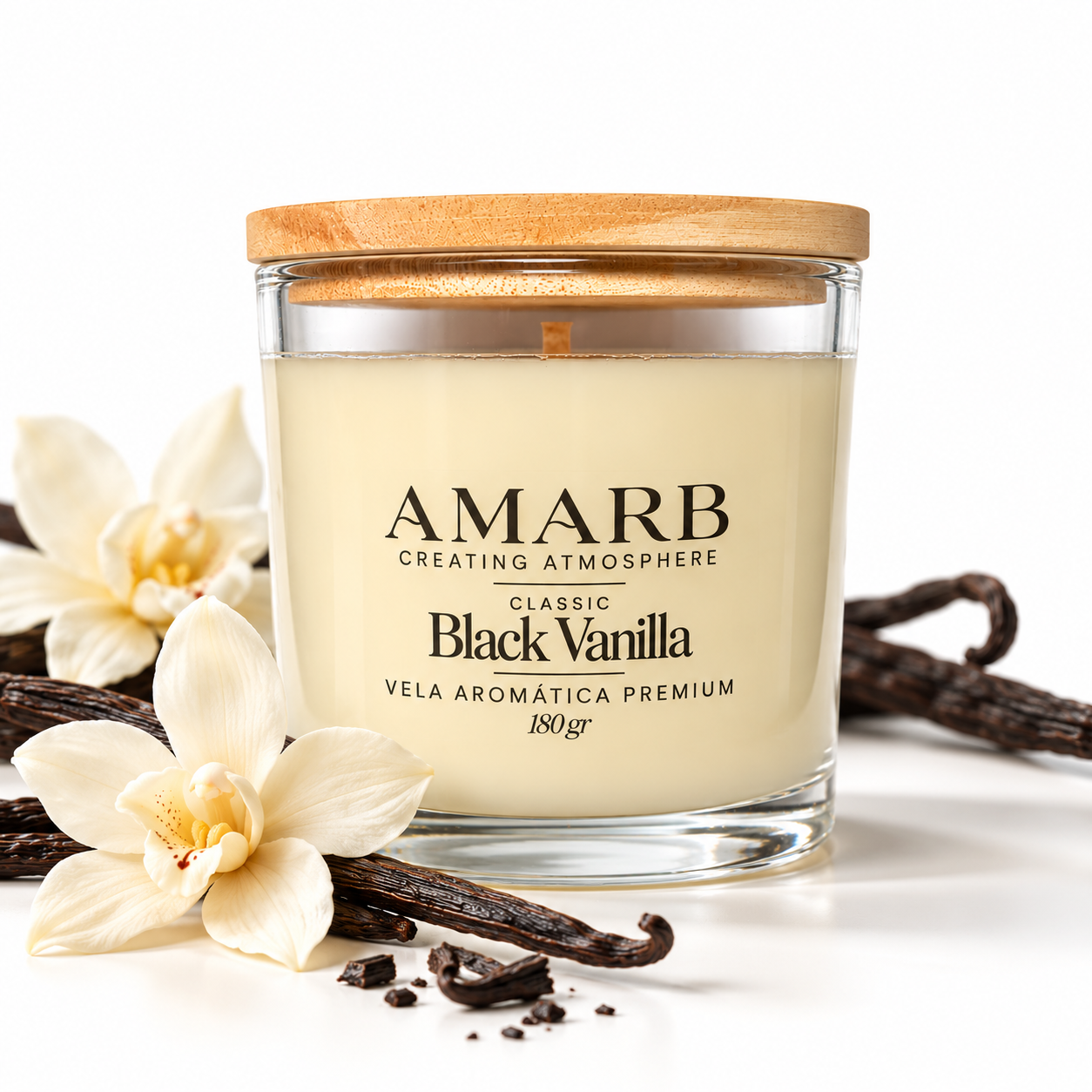 Vela Aromática Classic - Black Vanilla