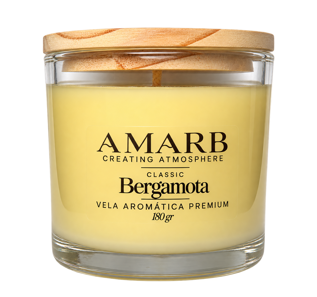 Vela Aromática Classic - Bergamota