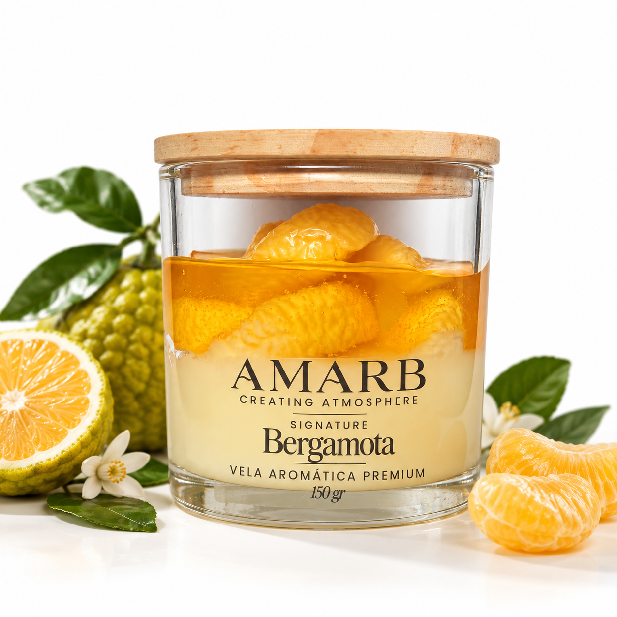 Vela Aromática Signature - Bergamota