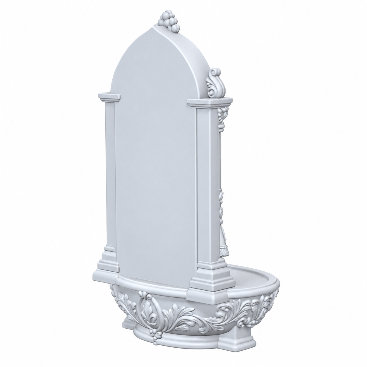 Porta Terços Nossa Senhora Aparecida 15cm – Imagem Católica para Rosário e Oratório