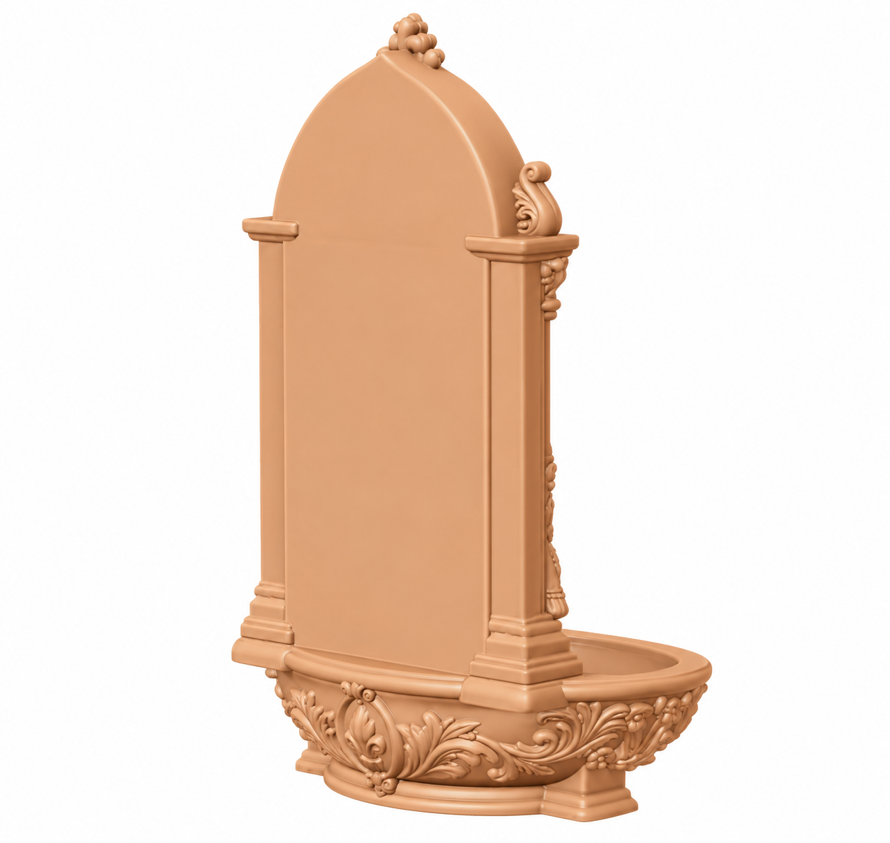 Porta Terços Nossa Senhora Aparecida 15cm – Imagem Católica para Rosário e Oratório