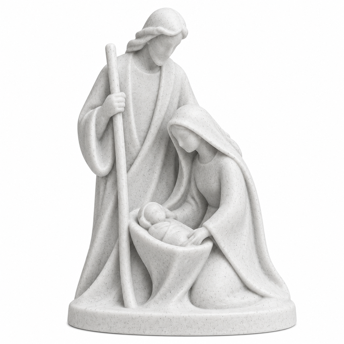 Presépio Sagrada Família 15cm Decoração Natal
