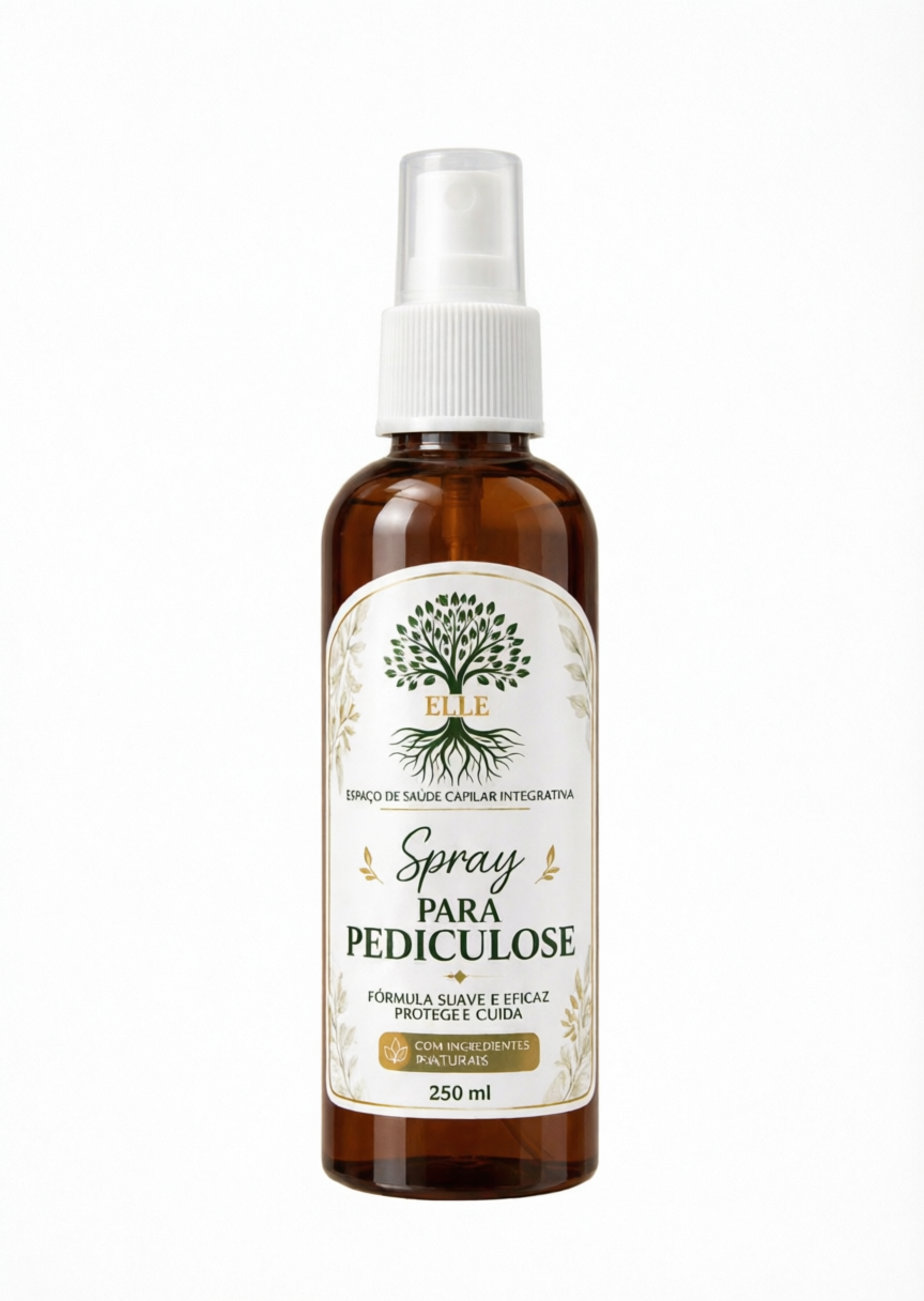 Spray para Pediculose 250ml | ELLE - Espaço de Saúde Capilar Integrativa