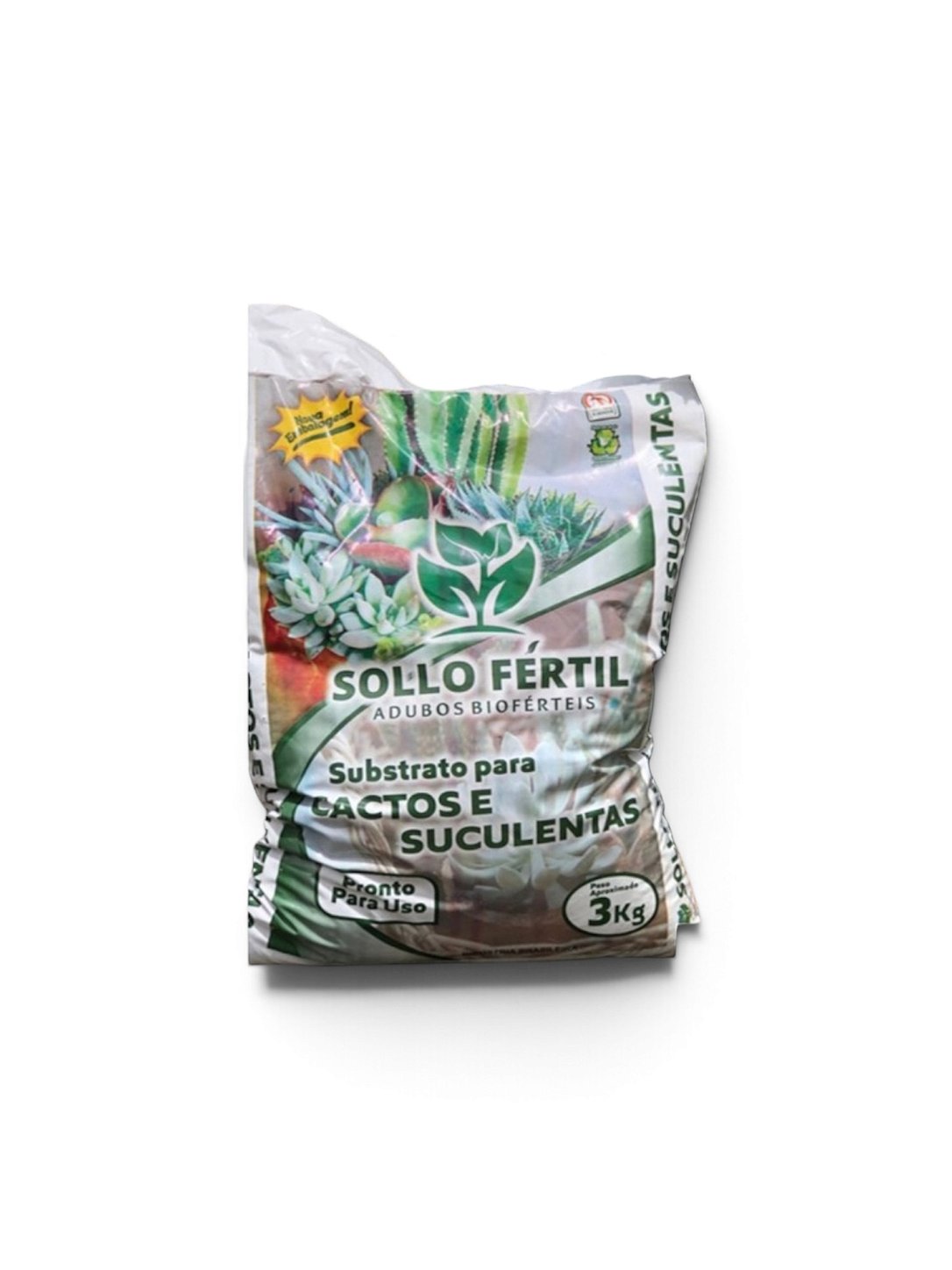 Substrato para Cactos e Suculentas 3kg