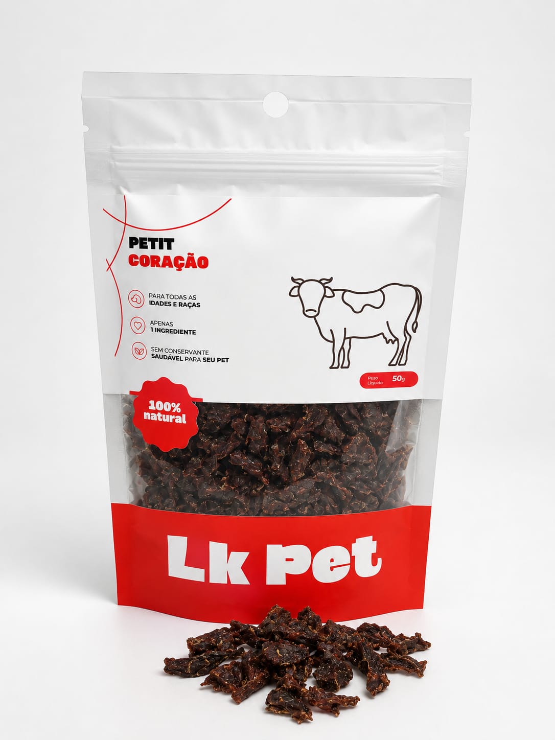 PETIT CORAÇÃO BOVINO - 50G