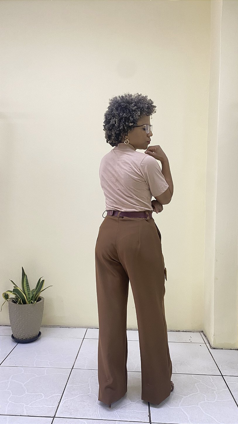 Calça Pantalona Alfaiataria Premium