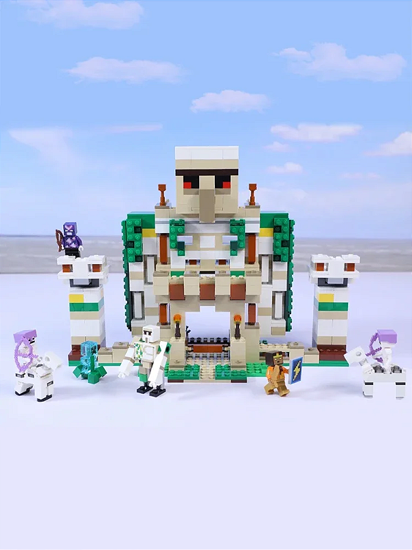 A  Fortaleza do Golem de Ferro - Minecraft