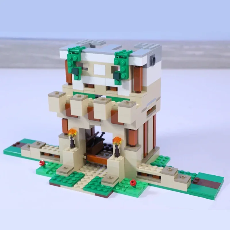 A  Fortaleza do Golem de Ferro - Minecraft
