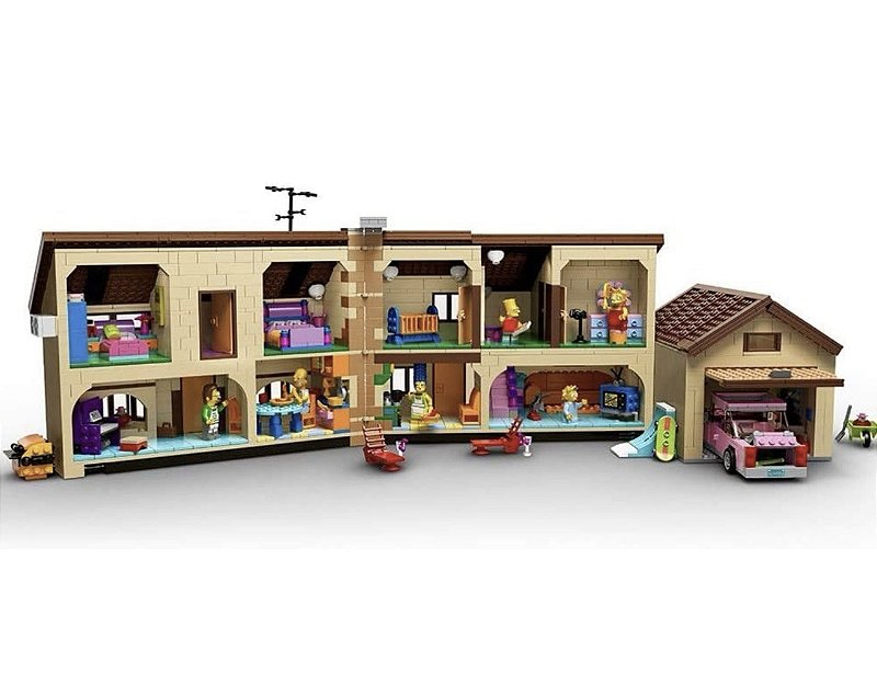 A Casa dos Simpsons - Blocos de Montar