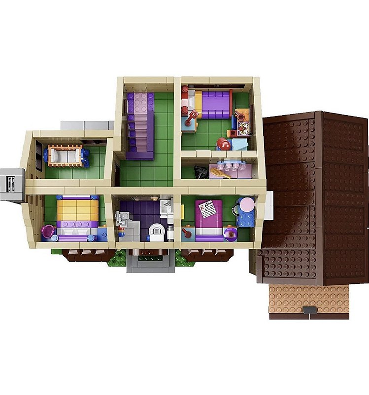 A Casa dos Simpsons - Blocos de Montar