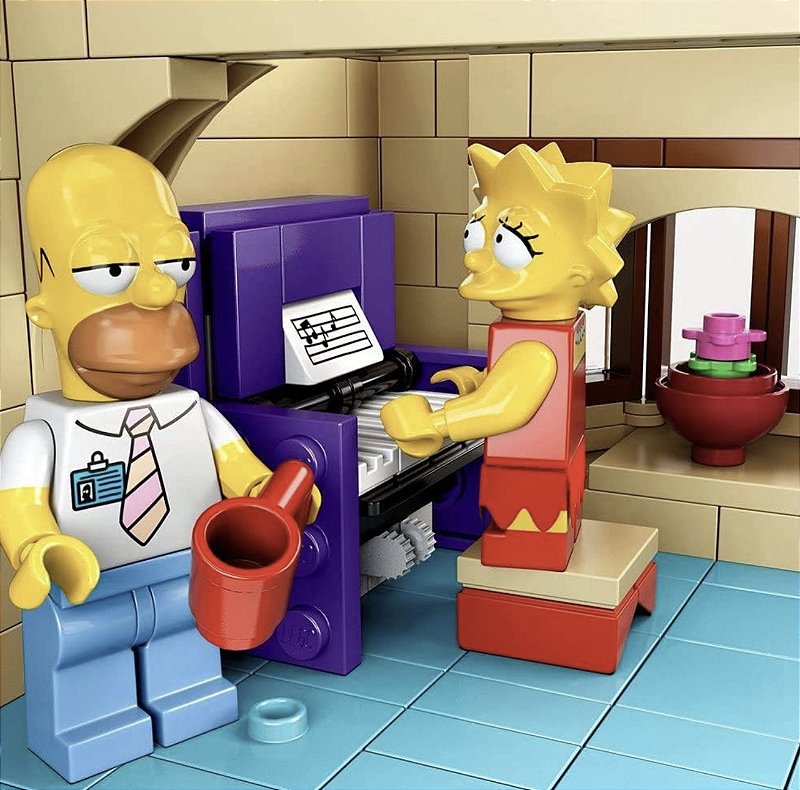 A Casa dos Simpsons - Blocos de Montar
