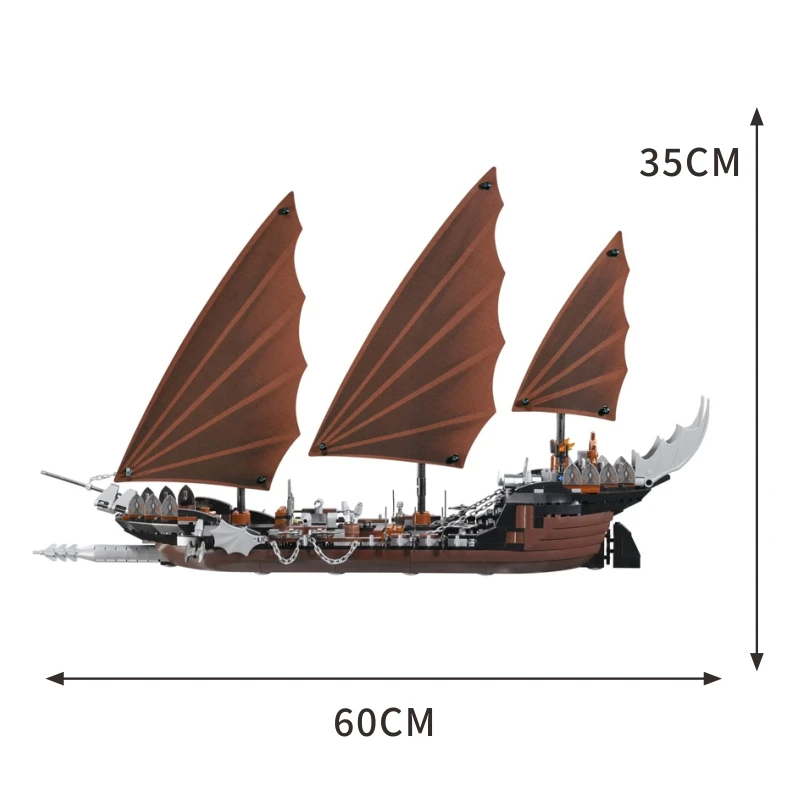 A Emboscada do Navio Pirata The Lord of the Rings