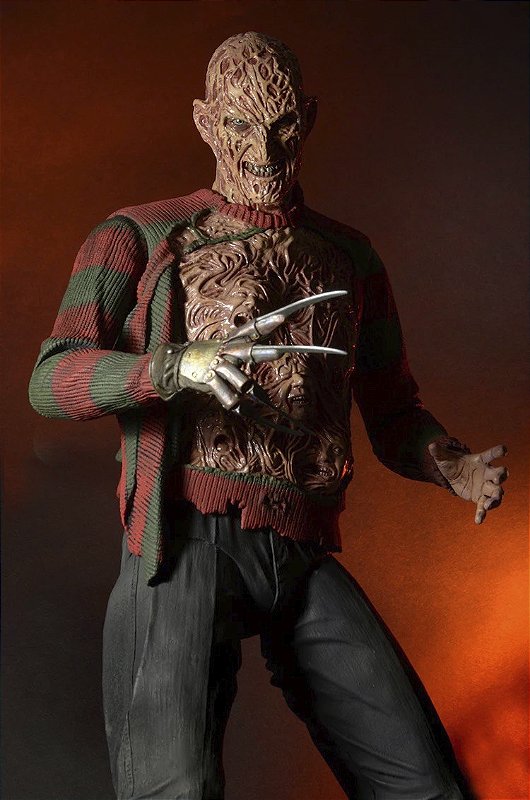 Action Figure  Freddy Krueger Nightmare On Elm Street 2 Escala 1/4 - NECA