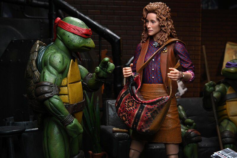 Action Figure April O'Neil - Ultimate TMNT