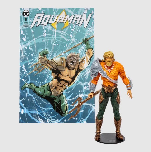Action Figure Aquaman Page Punchers - McFarlane Toys