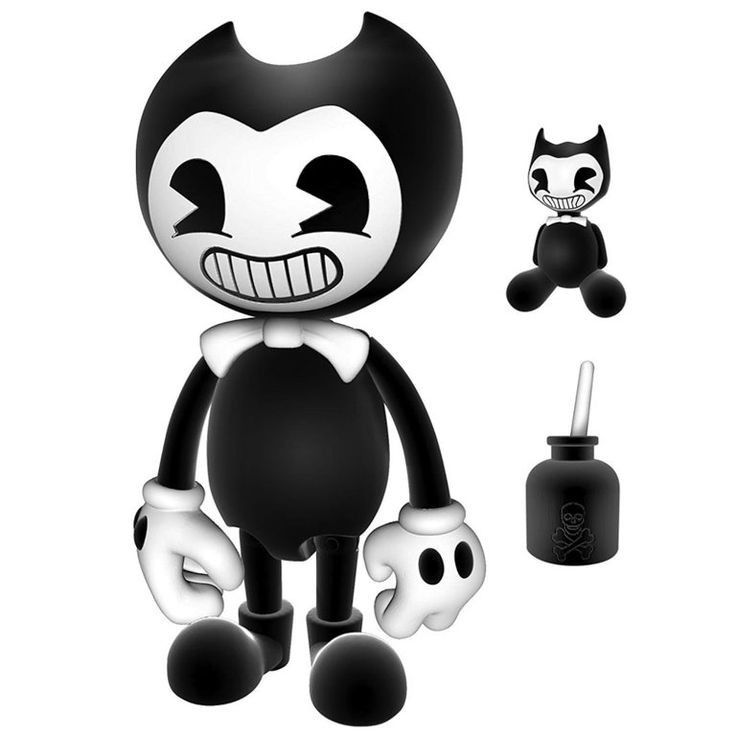 Action Figure Bendy 10Cm - Bendy And The Ink Machine