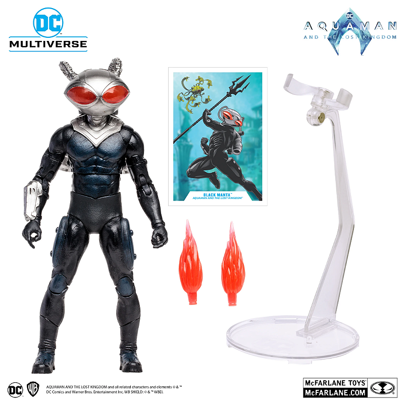 Action Figure Black Manta Aquaman 2 - McFarlane