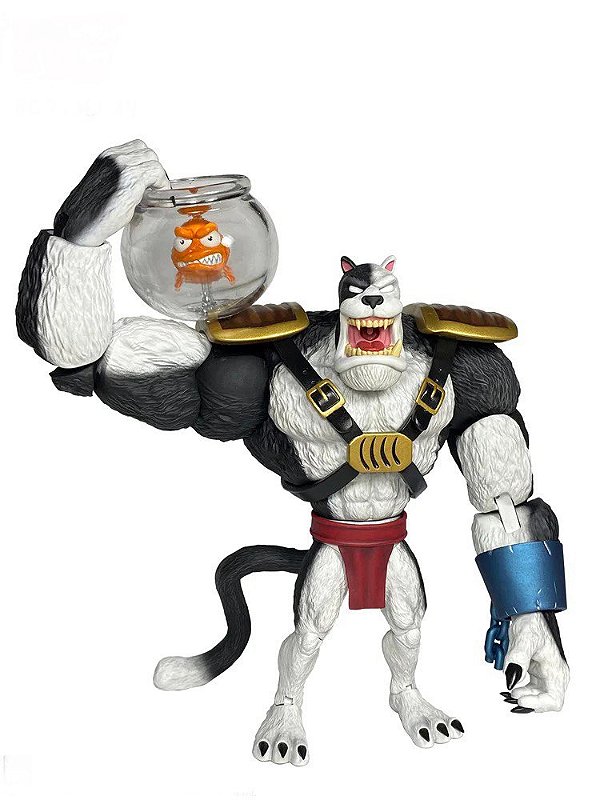 Action Figure Bob The Killer With Goldfish Earthworm Jim - Original PDNA Toys