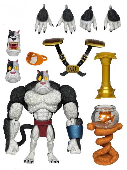 Action Figure Bob The Killer With Goldfish Earthworm Jim - Original PDNA Toys