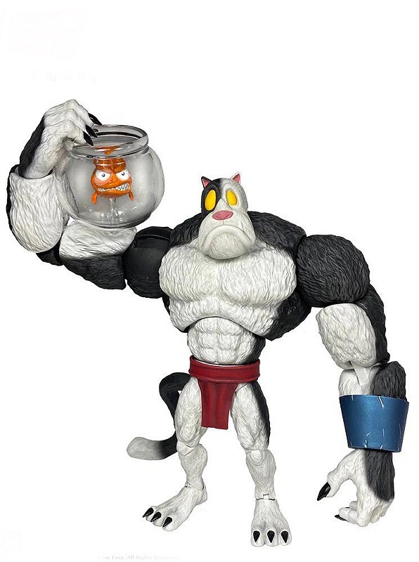 Action Figure Bob The Killer With Goldfish Earthworm Jim - Original PDNA Toys