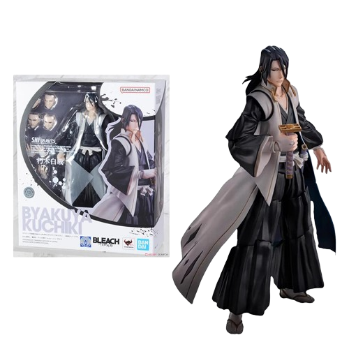 Action Figure Byakuya Kuchiki Bleach - Bandai SHF