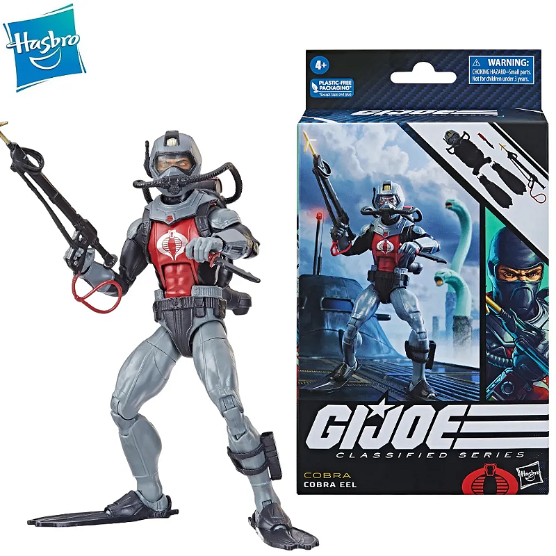 Action Figure Cobra Eel G.I.Joe Hasbro Classified Series