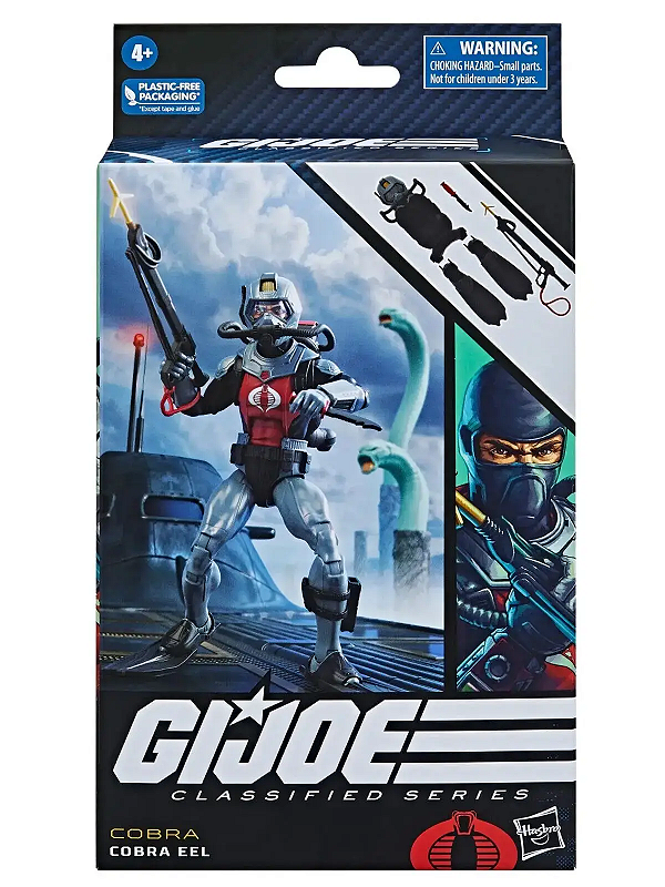 Action Figure Cobra Eel G.I.Joe Hasbro Classified Series