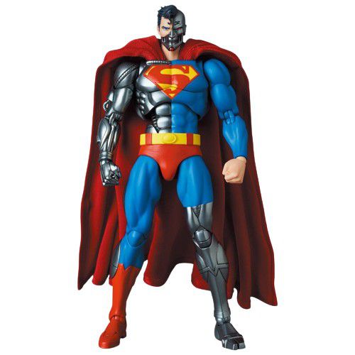 Action Figure Cyborg Superman Dc Comics - MAFEX