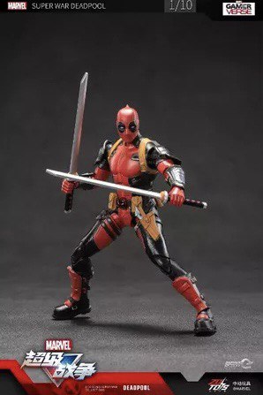 Action Figure Deadpool Gamer Verse Marvel - Original ZD Toys