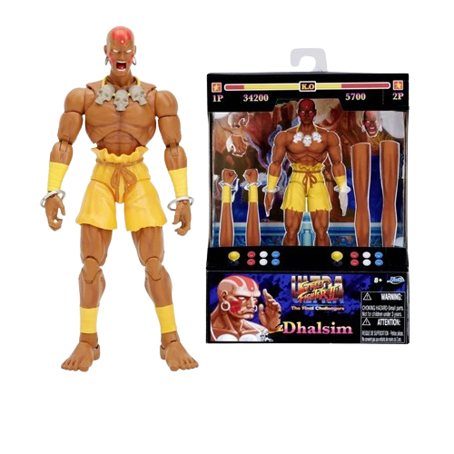 Action Figure Dhalsim Street Fighter II - Jada Toys