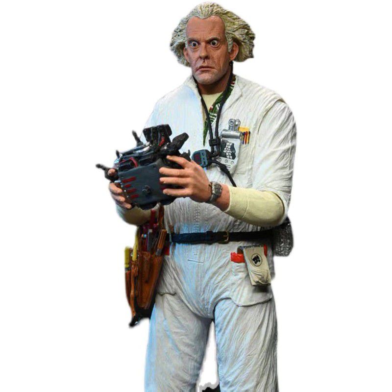 Action Figure Doc Brown Back To The Future Ultimate Suit - Neca Toys