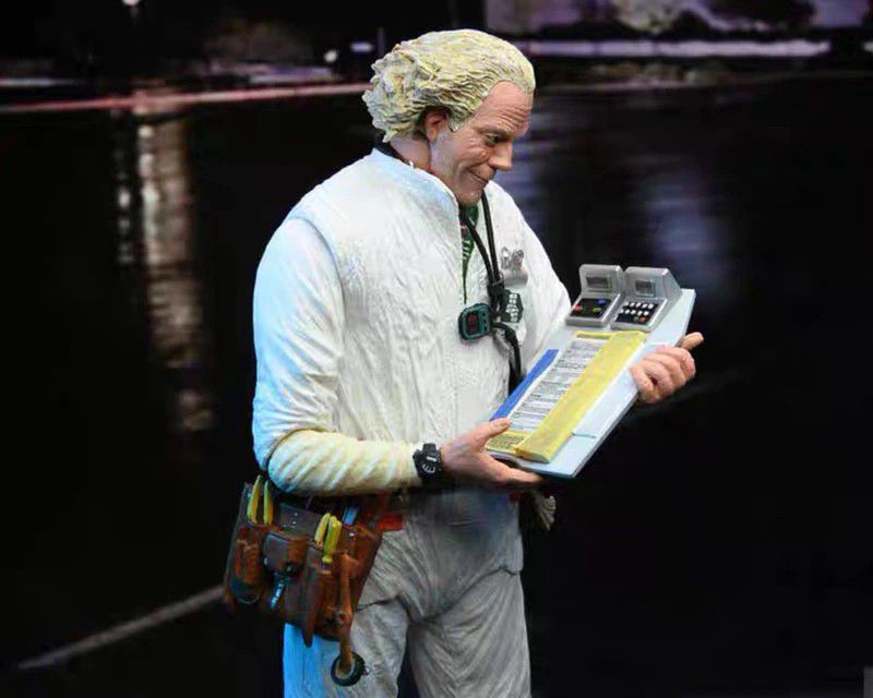 Action Figure Doc Brown Back To The Future Ultimate Suit - Neca Toys