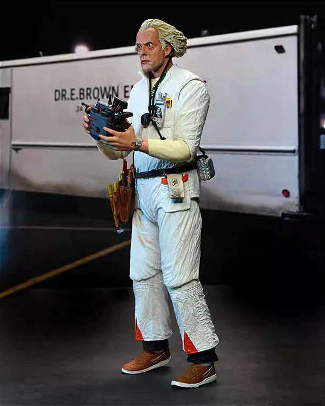 Action Figure Doc Brown Back To The Future Ultimate Suit - Neca Toys