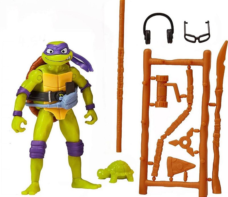 Action Figure Donatello TMNT Mutant Mayhem - Original Playmates