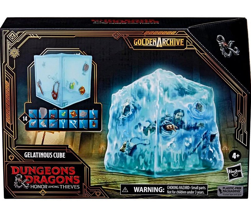 Action Figure Dungeons and Dragons Gelatinous Cube Golden Archive - Hasbro