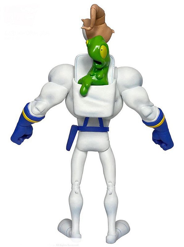 Action Figure Earthworm Jim With Snott - Original PDNA Toys