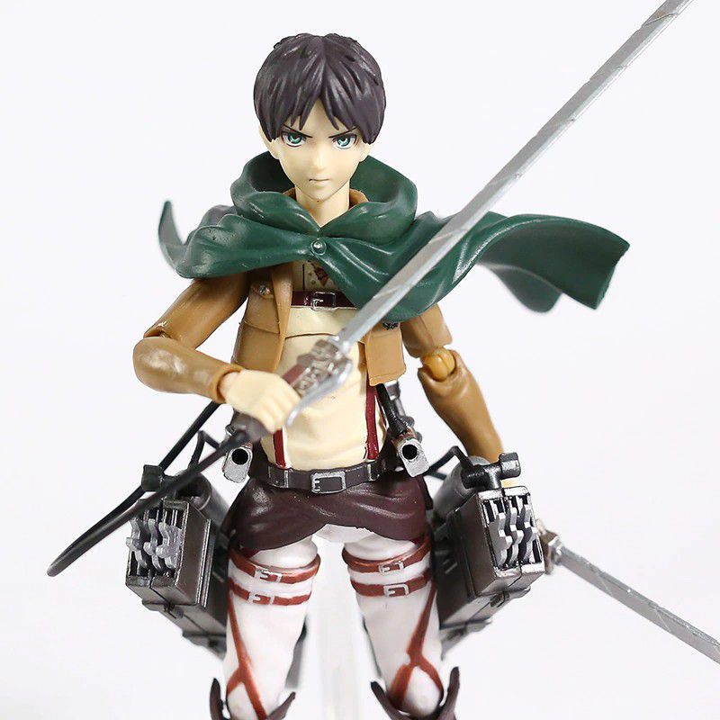 Action Figure Eren Yeager 18Cm - Attack On Titan
