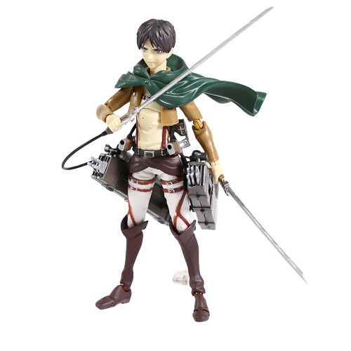 Action Figure Eren Yeager 18Cm - Attack On Titan